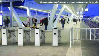 Turnstile barrier system