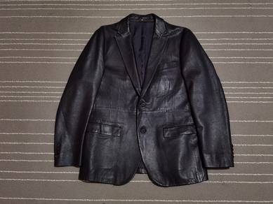 LANVIN COLLECTION leather blazer M 2033