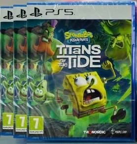 PS5 Game Spongebob Squarepants Titans Of The Tide