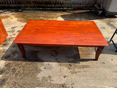 5x3ft Solid Wood Meja Kopi Coffee Table
