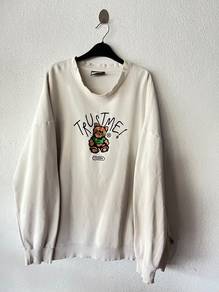 Trust Me Teddy Embroidered Sweatshirt