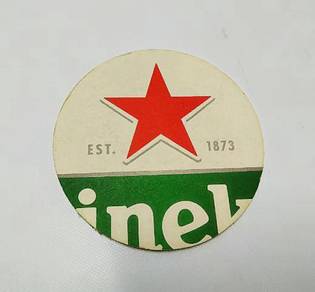 Vintage Heineken Coaster