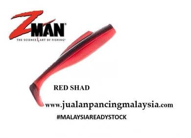 Zman Soft Lure MinnowZ 3 Inch RED SHAD SEXY PENNY