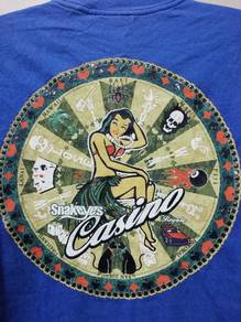 T-Shirt SNAKEYE CASINO Size XL