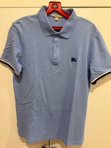 Burberry Polo Tee Metal Logo