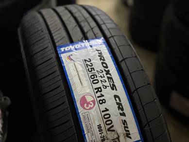 Tayar Baru 225 60 18 Toyo Proxes CR1 SUV 2026