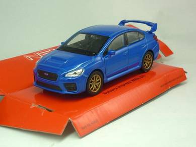 Subaru Impreza WRX STI 1/36 Model car (blue)