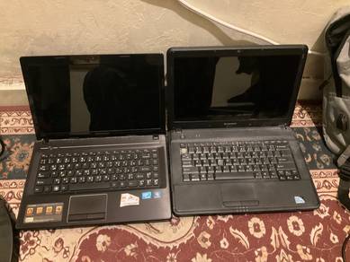 2 laptop lenovo untuk dijual