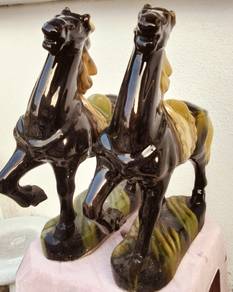 Antique coins horse stones