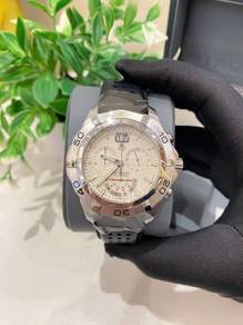 Tag Heuer Aquaracer 300m Chronograph White Dial