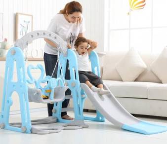 Indoor Playground children kid slides swing mini 1