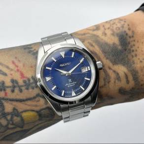 Custom Seiko Mod 39mm Blue Ginza Presage