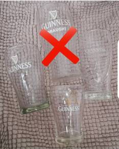 Irish Guinness Stout Beer Glasses