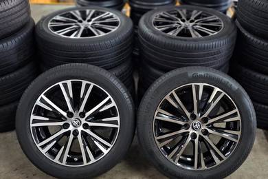 Rim 18 ori toyota fit alphard vellfire estima inno