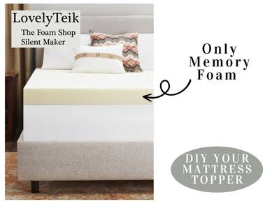 Memory Foam (Bed Topper) Elastic 80 King Size
