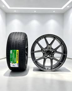 BMW E90 F30 F32 X1 E84 18" Rim + Tayar Baru R522
