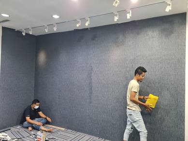 KOREAN WALLPAPER INSTALL l pasang kertas dinding l