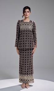 J.Labella Eshana kurung mahogany brown L