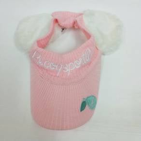 Lecoq Sportif Pink Knitted With Fur Ear Cover