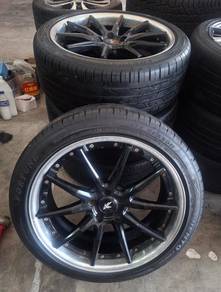 Rim 20 kuhl racing kcv02 ori japan fit toyota alph
