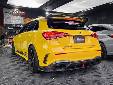 Mercedes A-Class W177 A45s Rear Diffuser Carbon