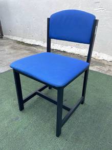 YC87AF Kerusi Besi Metal Frame Chair Fabric Seat
