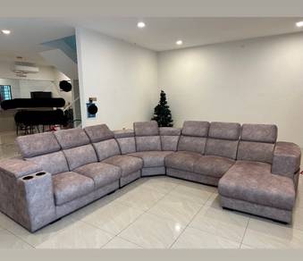 【90% NEW】7-Seater Corner L Shape Sofa !