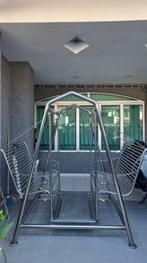 Stainless Steel Double Swing Chair