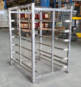Bakery Baking Pan Trolley Cooling Rack 6 Layer