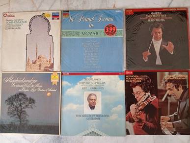 Quality classical vinyl records