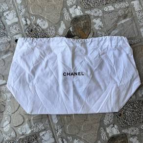 Chanel beauty drawstring dust bag pouch