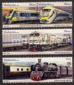 Mint Stamps 125th KTM Malaysia 2010