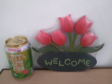 Welcome Wood Sign