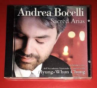 ANDREA BOCELLI - SACRED ARIAS Cd