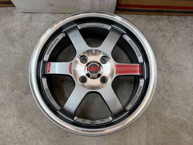 New rim 15x6.5jj volk rays te37 thai axia bezza