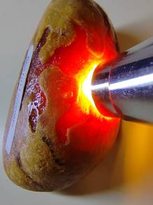 Icy Red Natural Burma Jadeite Jade Rough Stone