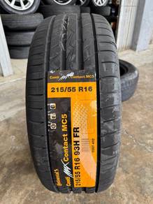 Tayar Baru 215 55 16 Continental mc5 original 2025