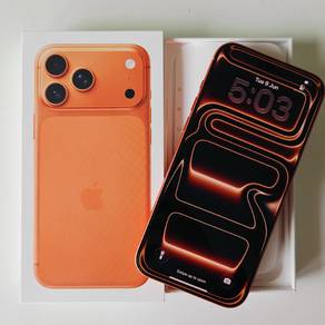 iPhone 17 Pro Max 5G 256GB Full Set Cosmic Orange 