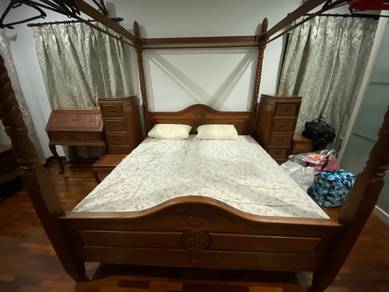 Bed Frame Solid Wood
