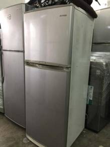 Kecil Refrigerator Samsung Silver Fridge Freezer
