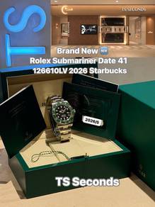 Brand New Rolex Submariner Starbucks Date 41mm