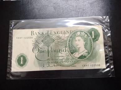 ONE POUND ENGLAND - Queen Elizabeth ll 1970 GEF