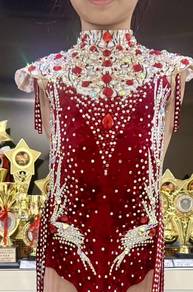 Rhythmic gymnastics leotard