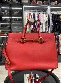 Authentic Gucci Horsebit Bright Bit Red Bag