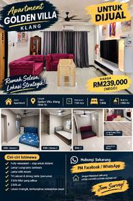Apartment For Sale in Golden Villa