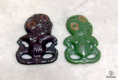 Air New Zealand Tiki - Set of 2
