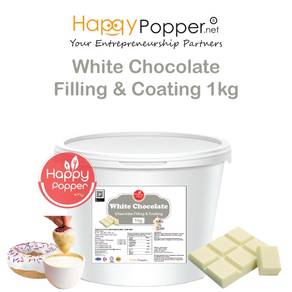 White Chocolate Donut Coating Filling 1 kg