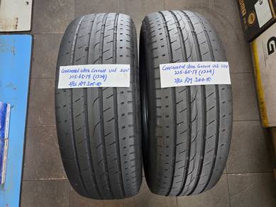 2pcs Continental Ultra Contact UC6 Tyre 225 65 17