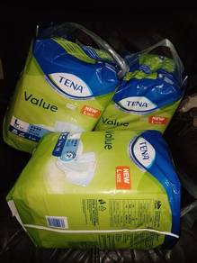 3 Tena Diapers (Lekatan)  (Large) 