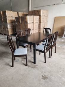 meja makan 6 seater